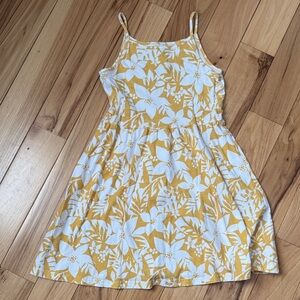 Jumping Beans Yellow and White Floral Dress